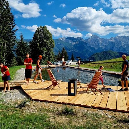 Holiday Chalet "Alpine Dreams" With Private Wellness Solčava エクステリア 写真