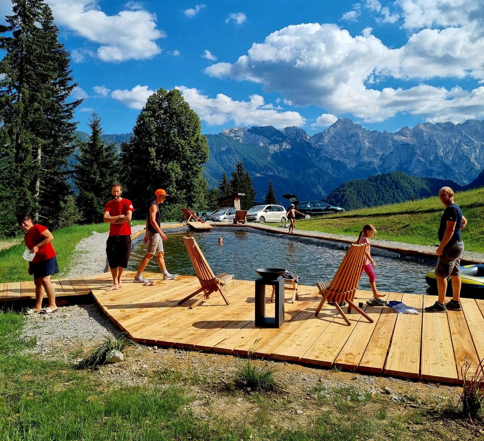 Holiday Chalet "Alpine Dreams" With Private Wellness Solčava エクステリア 写真