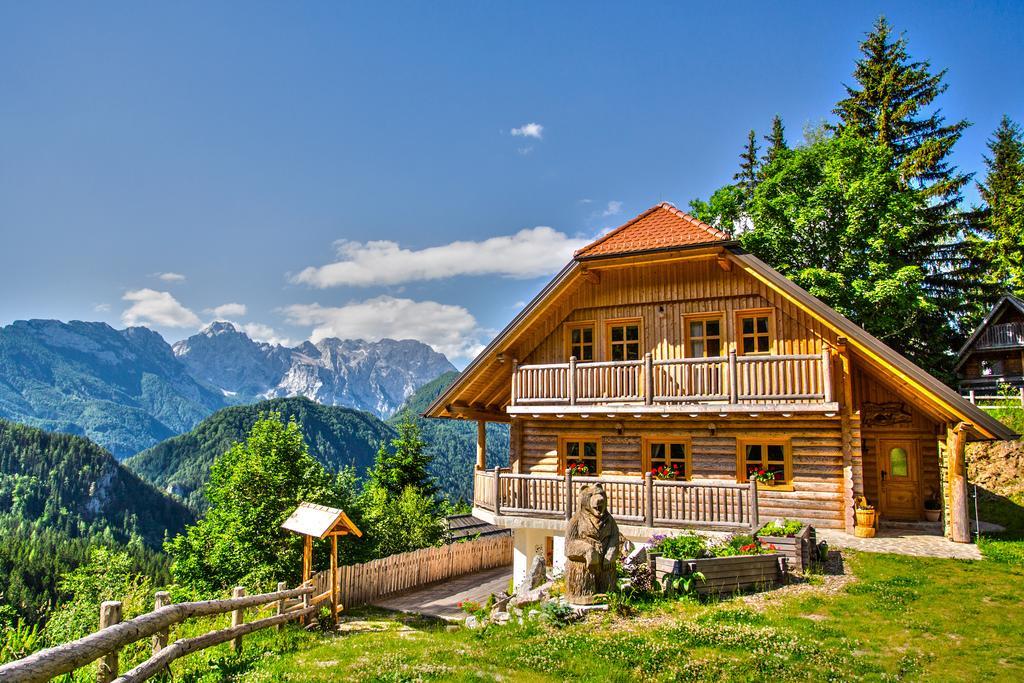Holiday Chalet "Alpine Dreams" With Private Wellness Solčava エクステリア 写真